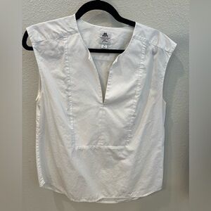 J Crew Sleeveless top white